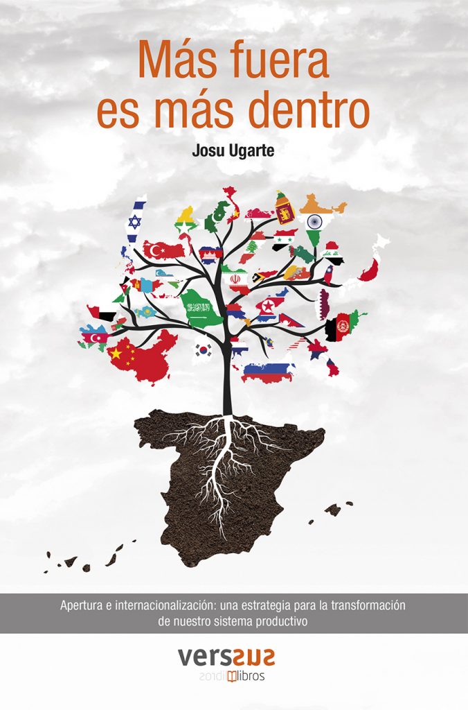 Portada del libro "Más fuera es más dentro" de Josu Ugarte, presidente de Schneider Electric Iberia